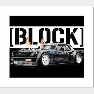 kb fiesta mustang hoonicorn kb43ver 43 rip block spec Drift car rally car rtr Posters and Art